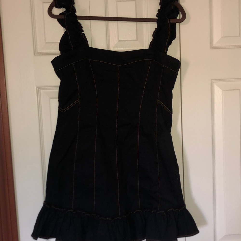 Denim free people dress